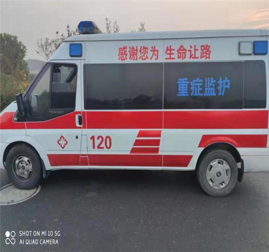 清远救护车出租服务案例3